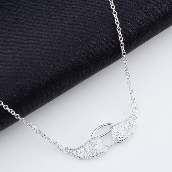 Gargantilla Alas Angel Microzirconias