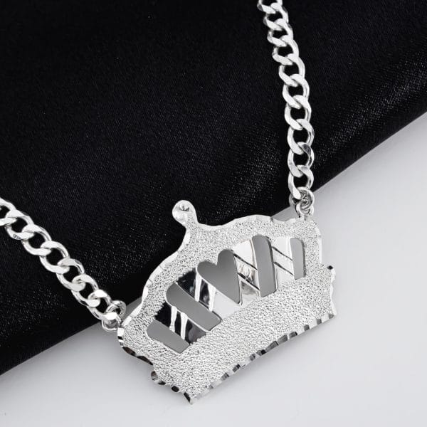 Gargantilla Corona Grande Diamantada