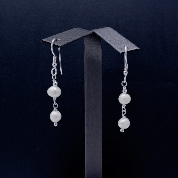 Aretes Perlas Naturales