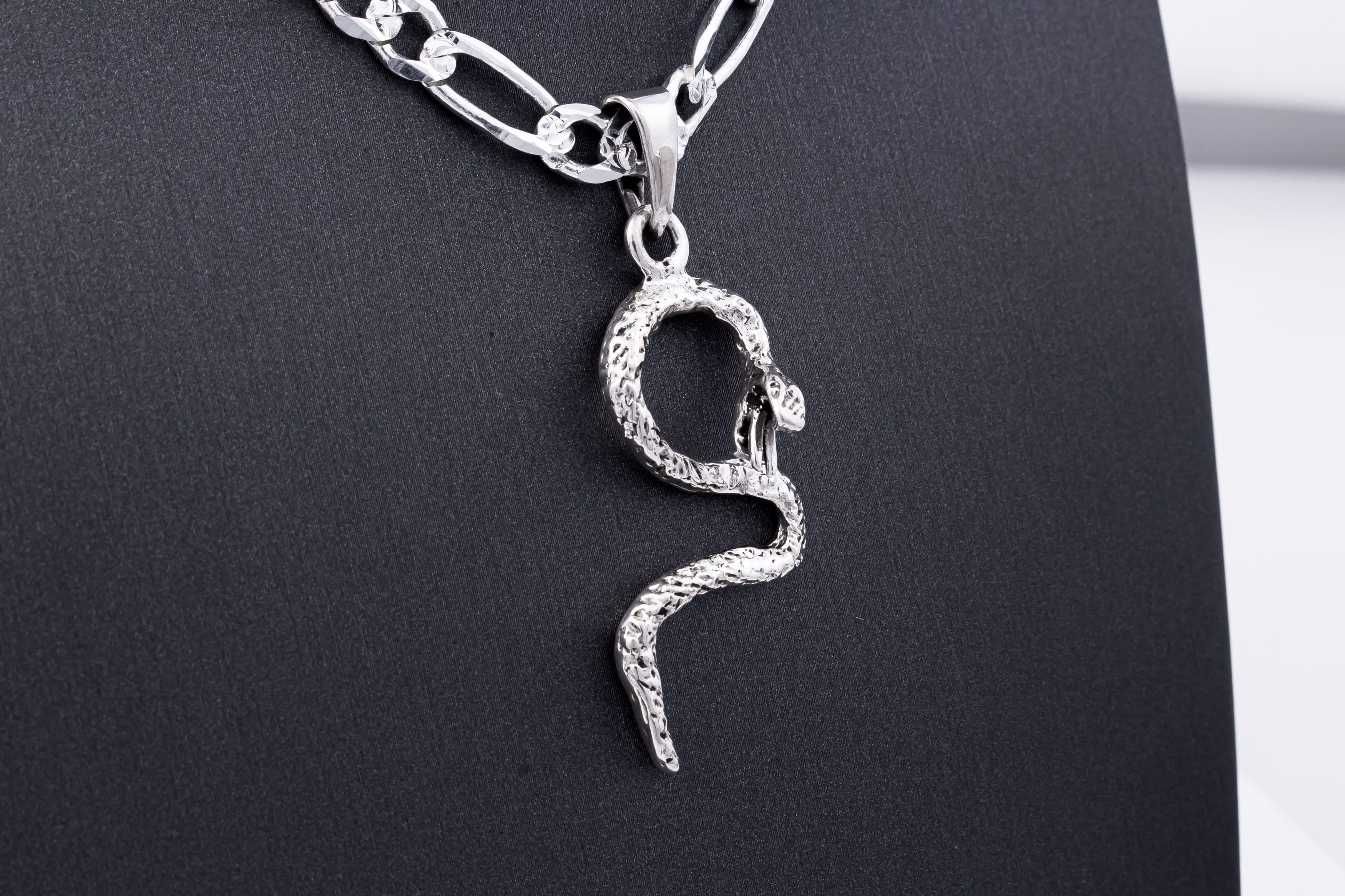 Dije Serpiente Oxidada - Imagen 2