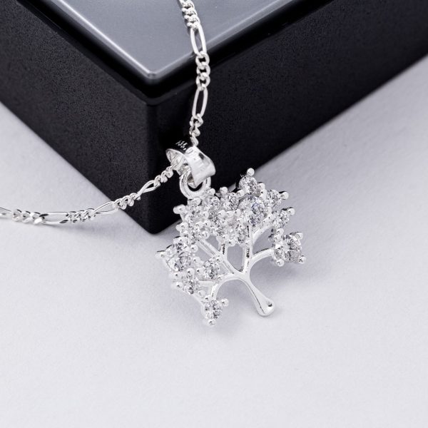 Dije Arbol de la Vida Zirconias Blanca