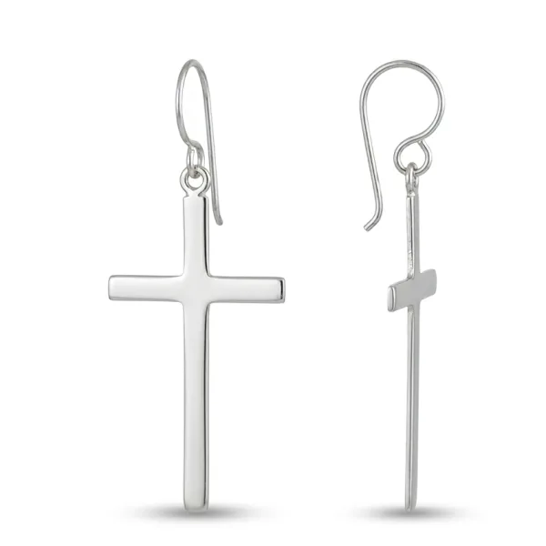 Aretes Cruz Lisa Arillos
