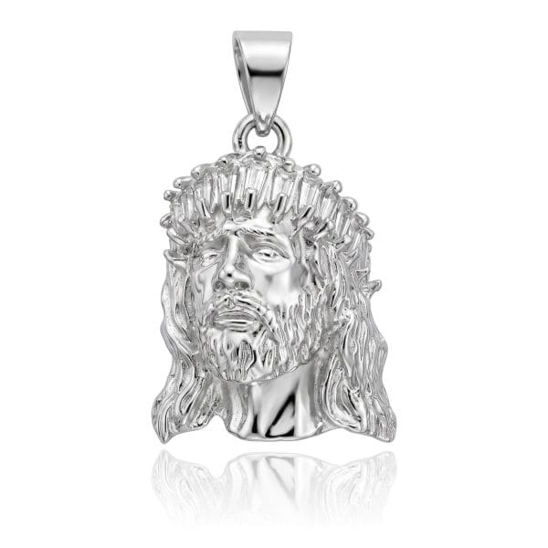 Dije Cabeza Cristo Zirconias