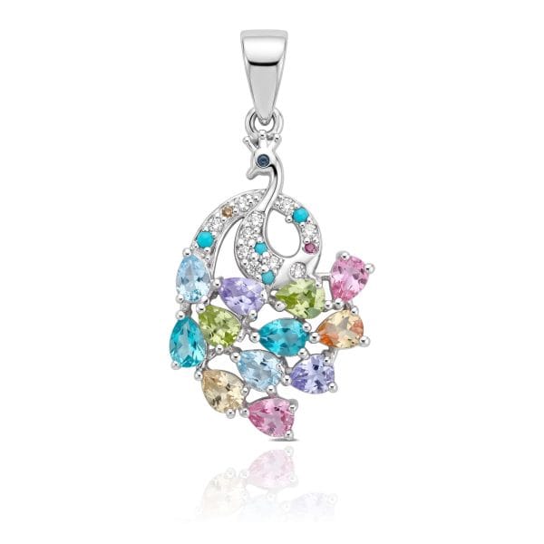 Dije Pavorreal Zirconias Multicolor