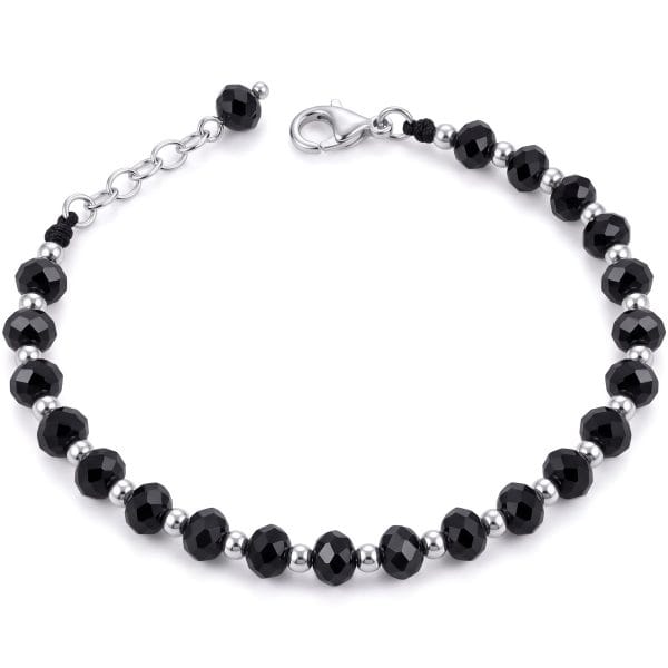 Pulsera Cristales Negros