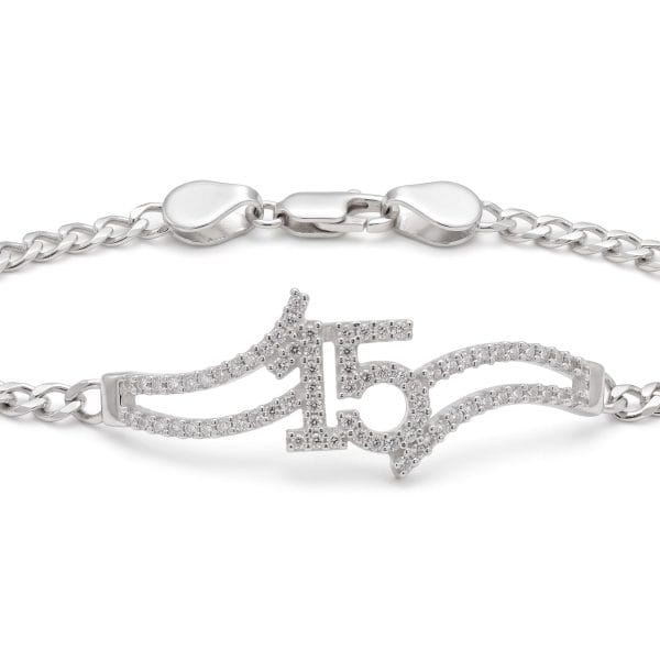 Pulsera 15 Años Zirconias
