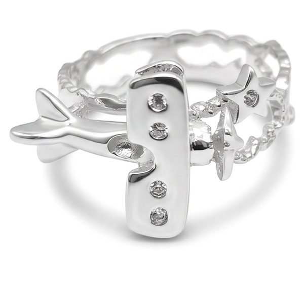 Anillo Avion y Estrellas
