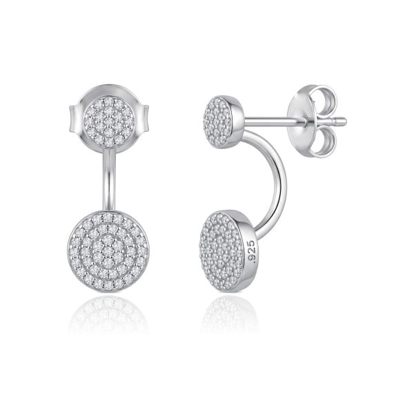 Aretes Círculos Microzirconias