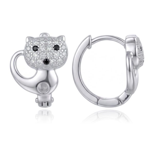 Arracadas Gatitos Zirconias